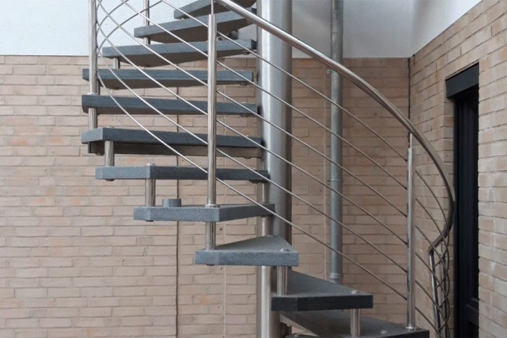 Spindeltreppe Goldmann Treppenbau